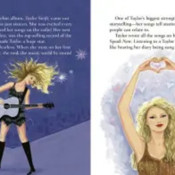 Taylor Swift Golden Book Biography BRAND NEW - Picture 3 of 3